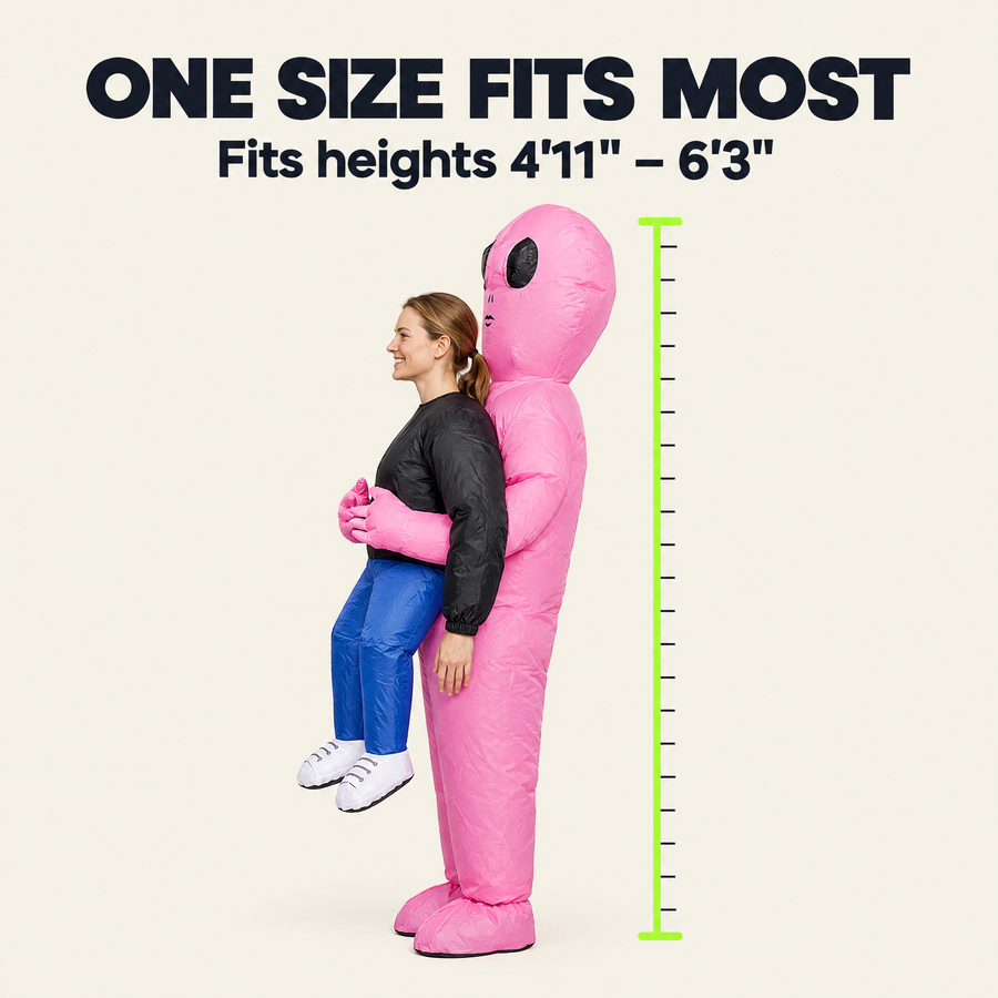 One size fits most size guide